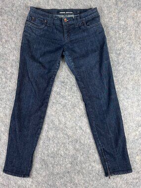 Miss Sixty Jeans Sz 31 Dark Wash Ankle Zip Low Rise